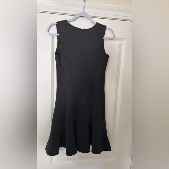 Aqua Black Lace Detail Dress Size M - Picture 4 of 10